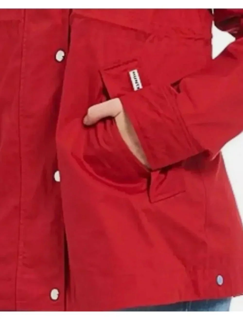 Hunter Ladies' Rain Jacket Red Small